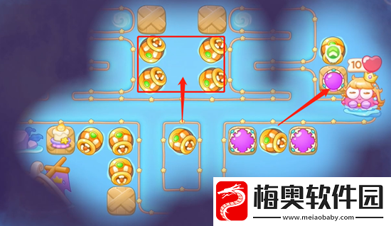 保卫萝卜4海的闺女第67关通关心得