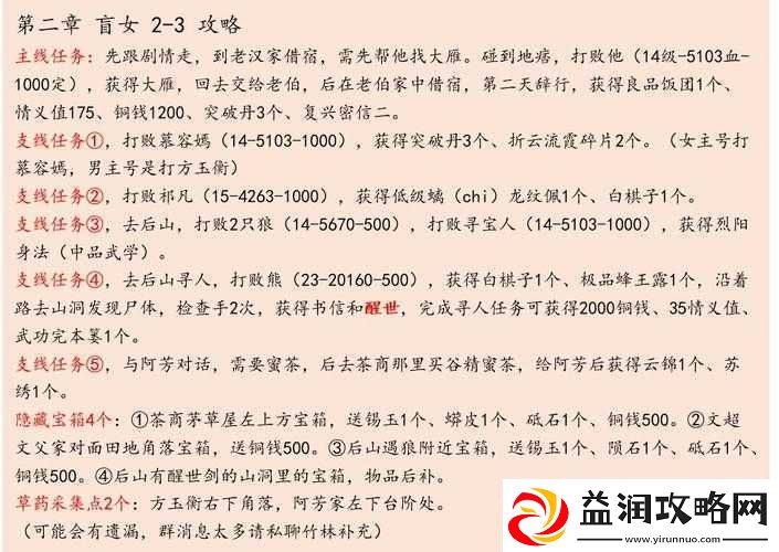 江湖悠悠第二章全关卡详细装备获取策略与指南