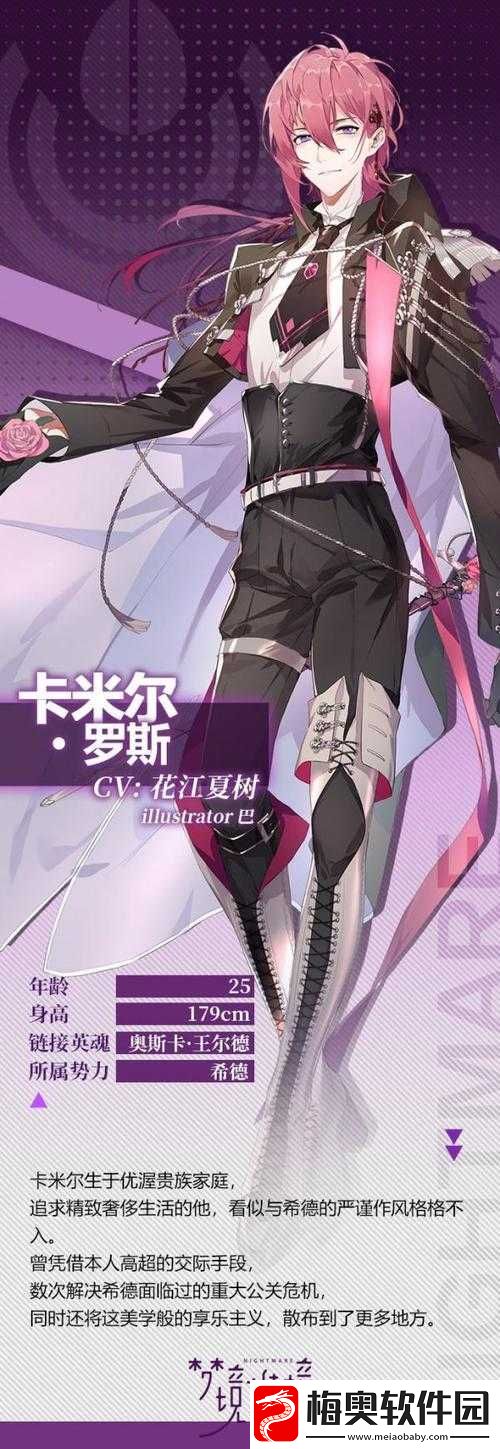 命运神界梦境链接中卡米尔罗斯的角色详细介绍与评价